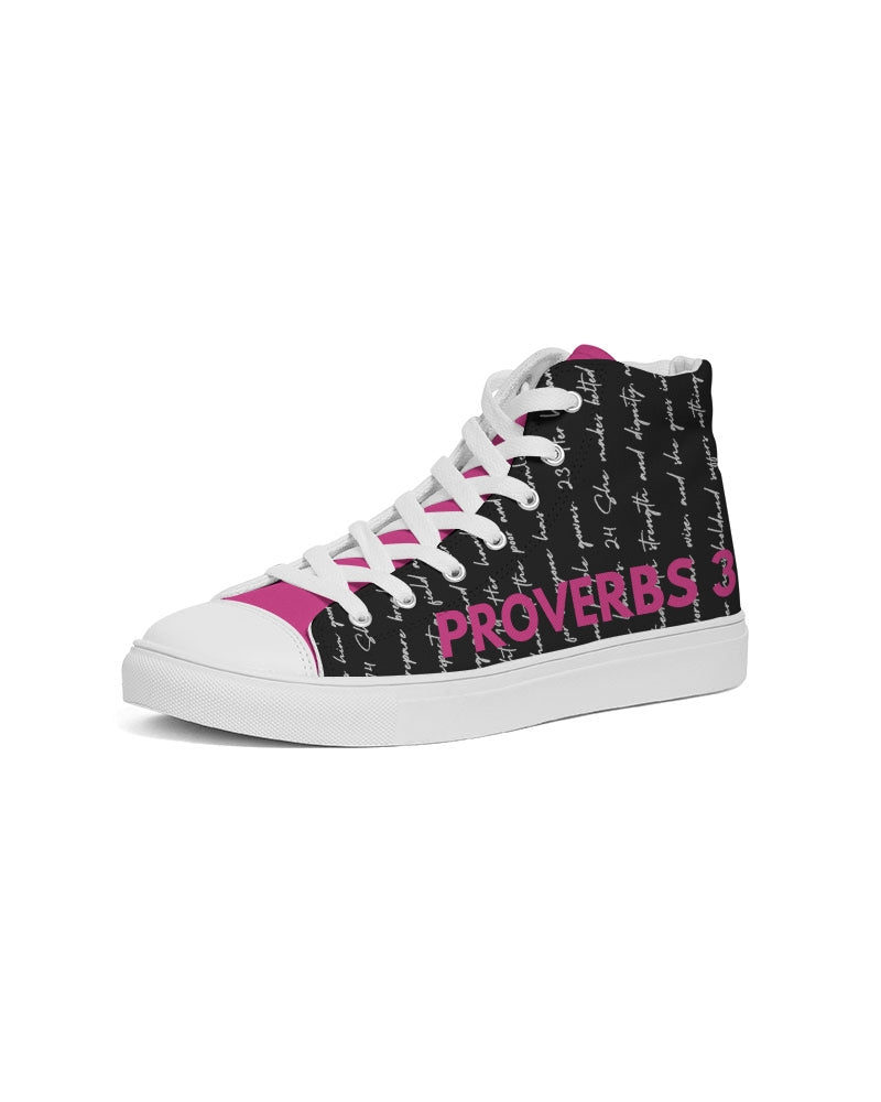 She is Priceless Women's Hightop Canvas Shoe